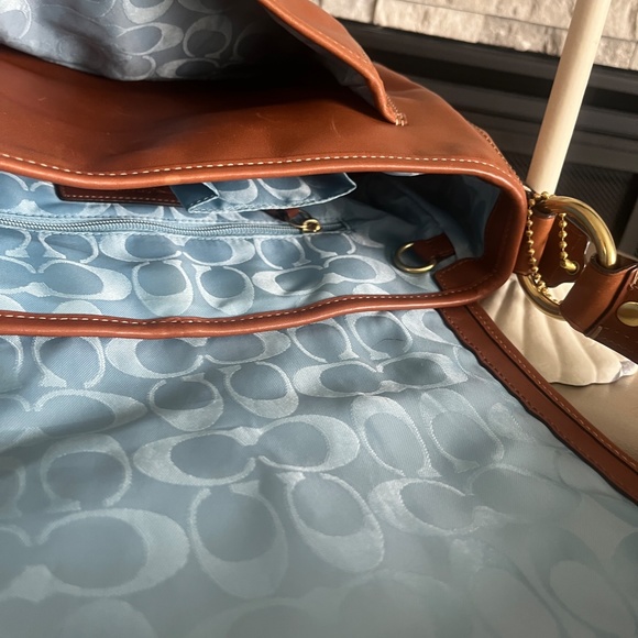 Vintage Coach Hobo Legacy Brown Leather Shoulder Bag - Picture 12 of 15